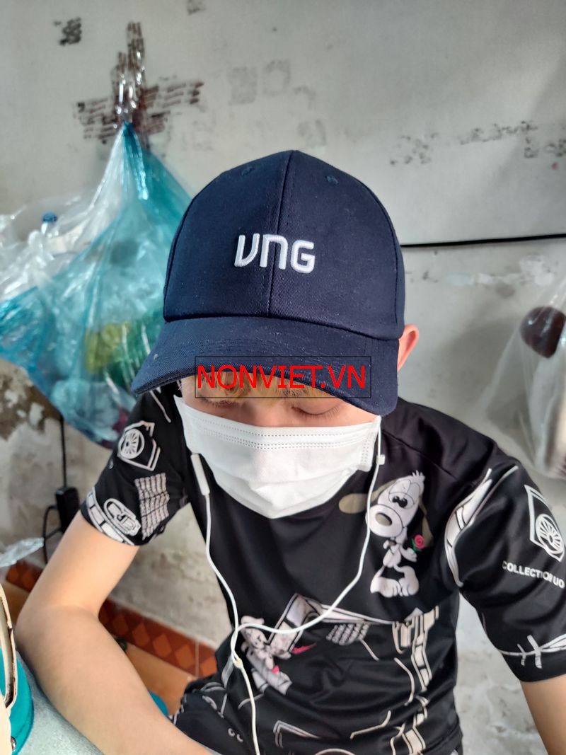 May nón đồng phục công ty VNG